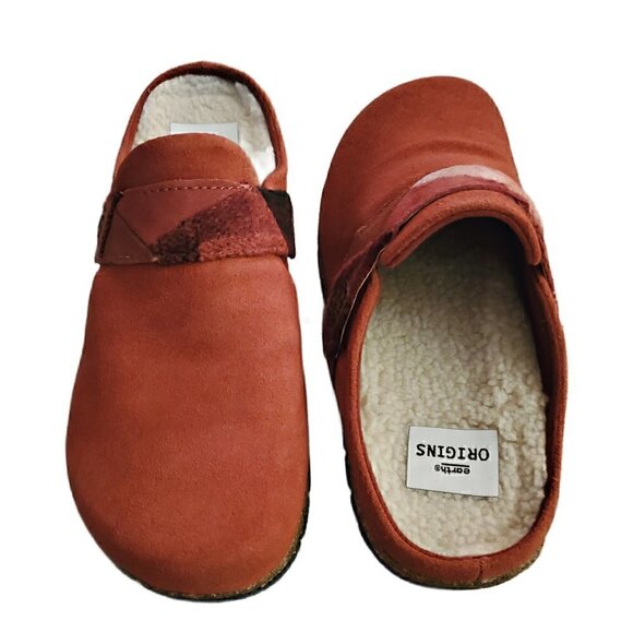 EARTH Origins Eloise Warm Lined Suede Clogs NIB - Picture 2 of 3